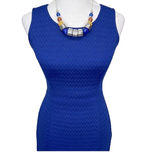Anthropologie Tabitha Chevron Design Dress - Picture 2 of 5